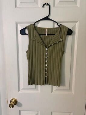 NWOT Free People Tilly Vest